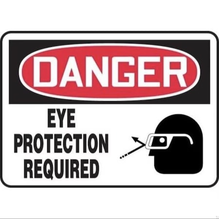 Accuform OSHA DANGER SAFETY SIGN EYE MPPE006VS MPPE006VS